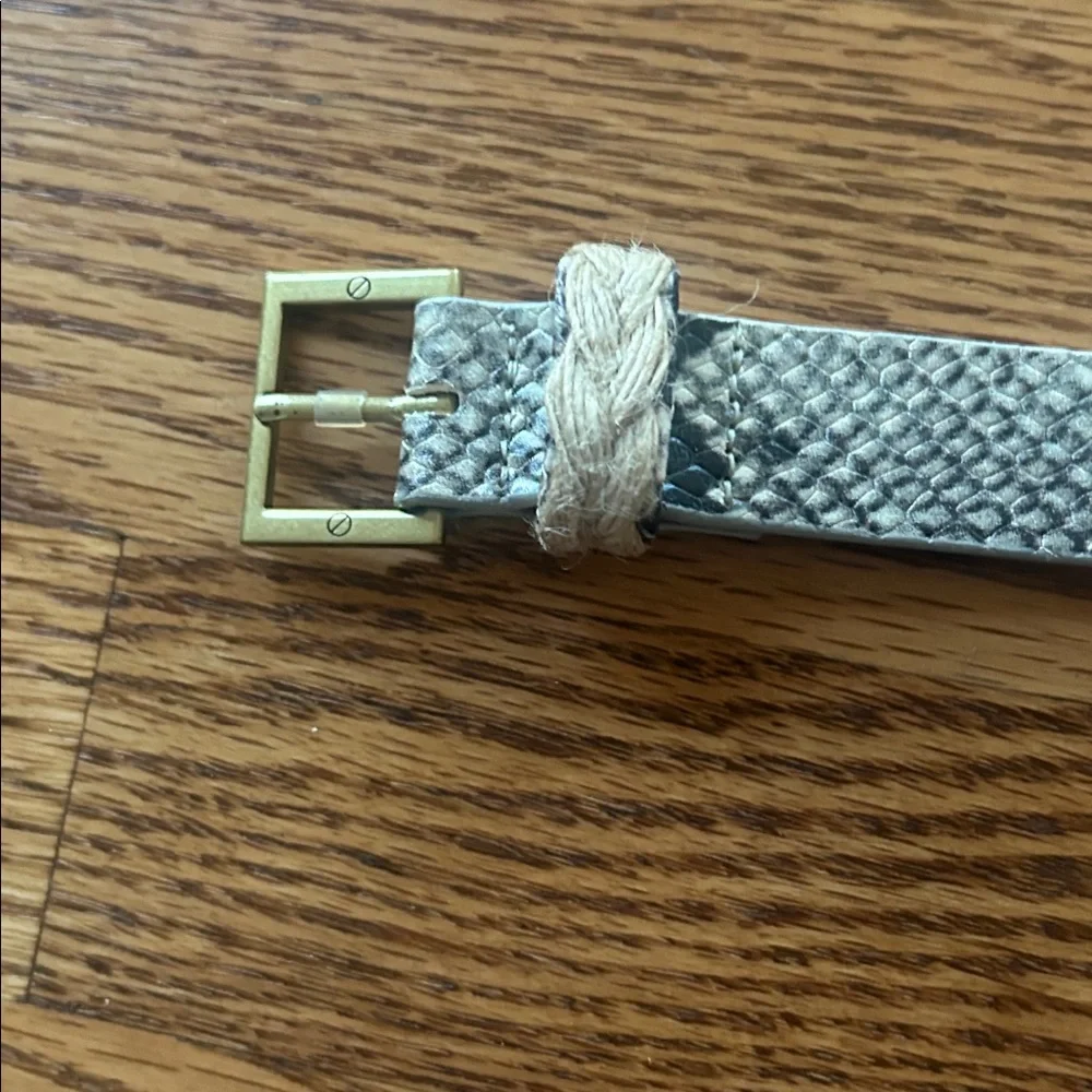Tory Burch Snakeskin Belt Size XS - Picture 3 of 11